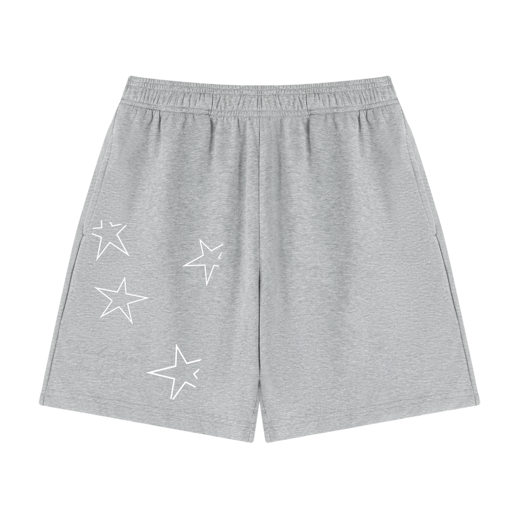 Unisex Cotton Shorts "Real Roses x Art of God x STARS"