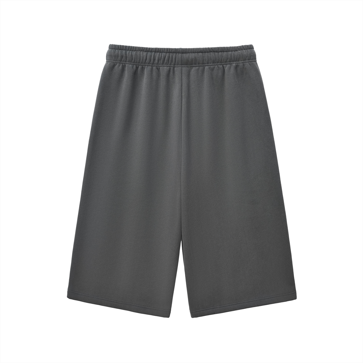 Relaxed Drawstring Three-quarter Sweatpants "DOUBLES"