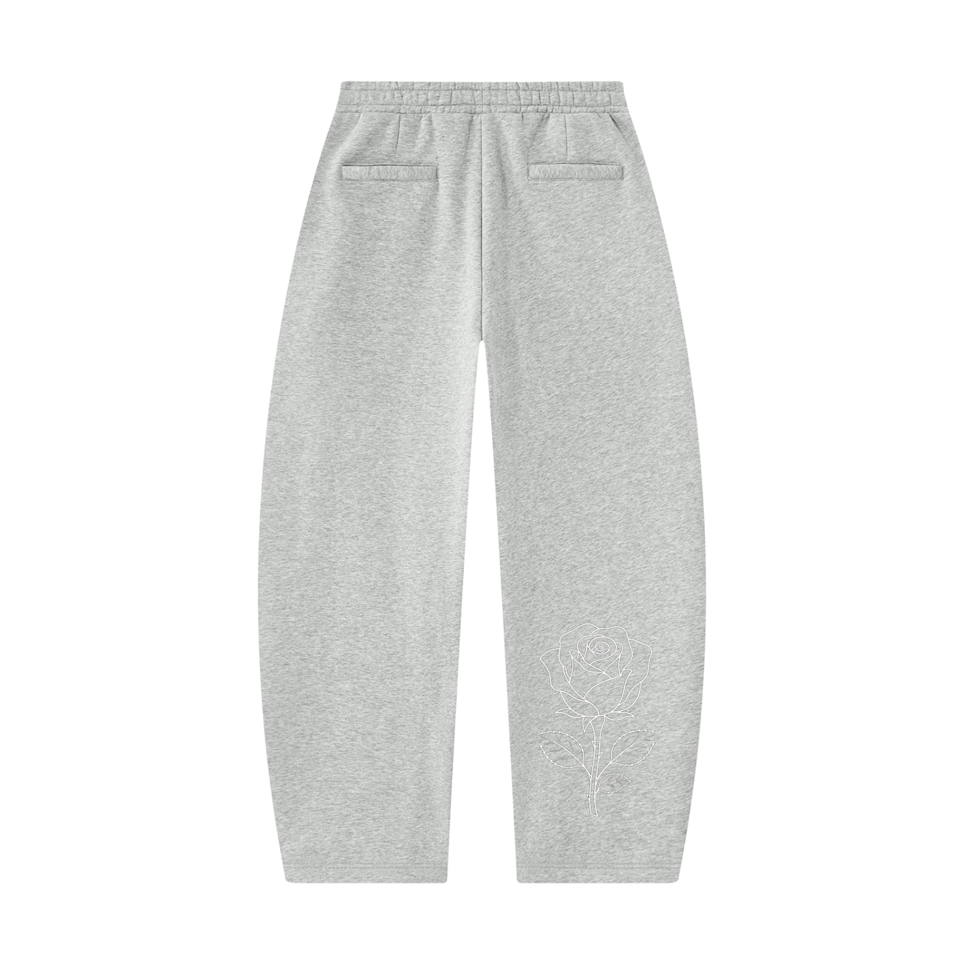 Unisex Barrel Leg Sweatpants "Art of God x Real Roses x STARS"