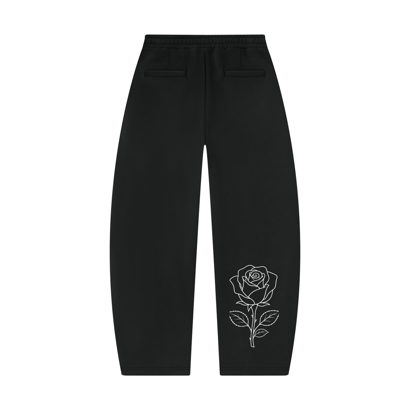 Unisex Barrel Leg Sweatpants "Art of God x Real Roses x STARS"