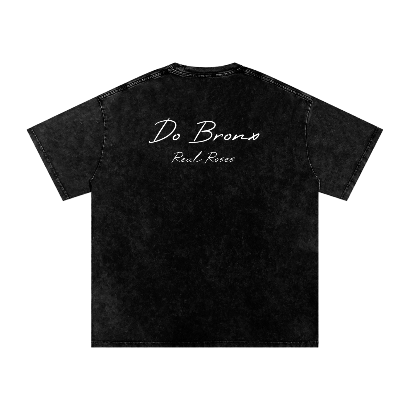 Snow Washed Oversized Cotton T-Shirt "Do Bronx"