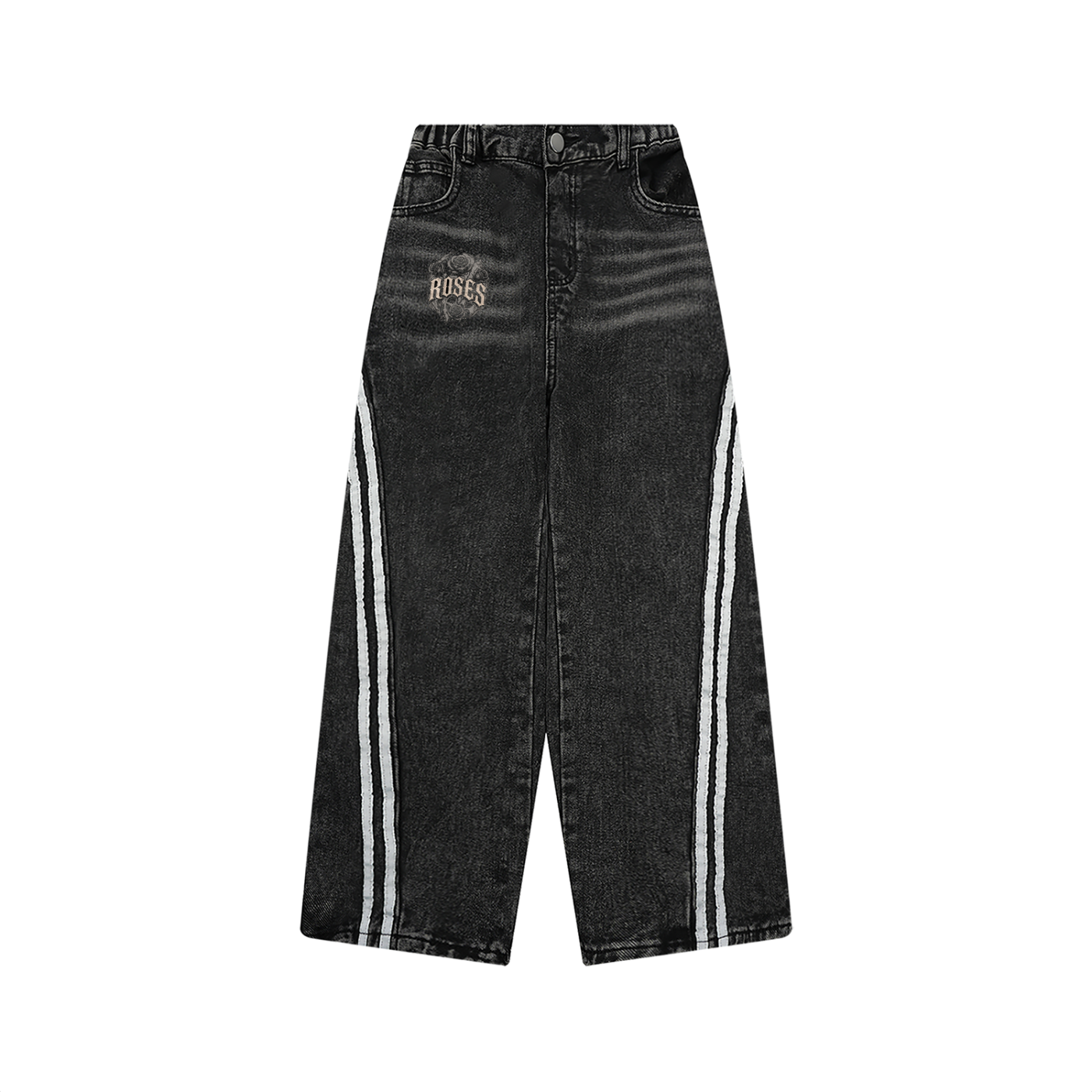 Kid’s Vintage Wash Side Stripe Jeans "Art of God"