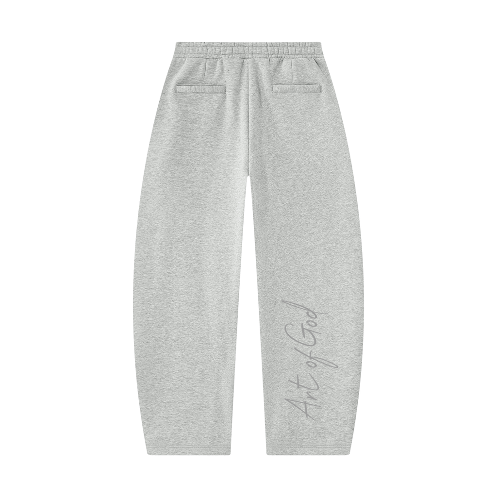 Unisex Barrel Leg Sweatpants " Stars x Real Roses x Art of God"