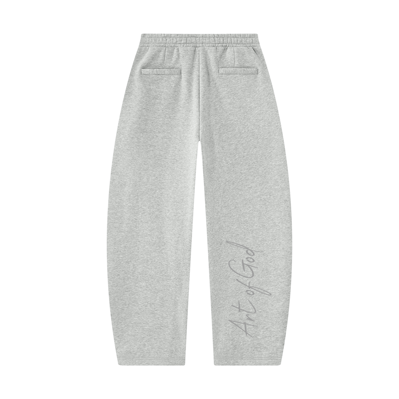 Unisex Barrel Leg Sweatpants " Stars x Real Roses x Art of God"