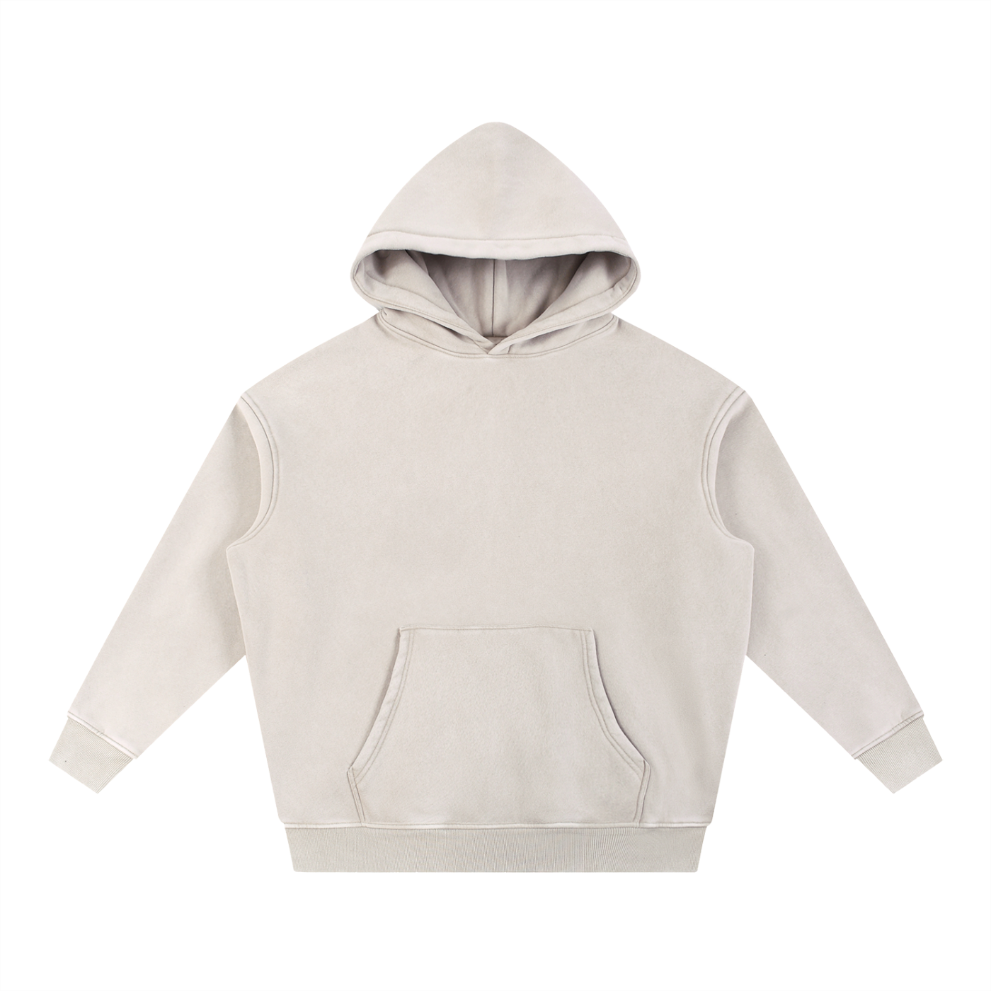 Snow Wash Fleece Oversize Hoodie "Star x Art of God"