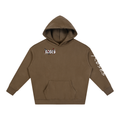 Oversize Fleeced Hoodie "Real Roses"