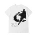 Essential Heavyweight Cotton T-Shirt " REAL ROSES X STAR"