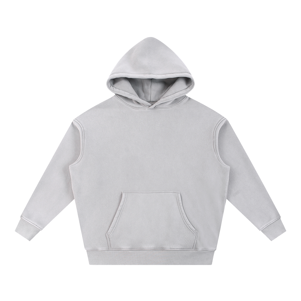 Snow Wash Fleece Oversize Hoodie "Star x Art of God"