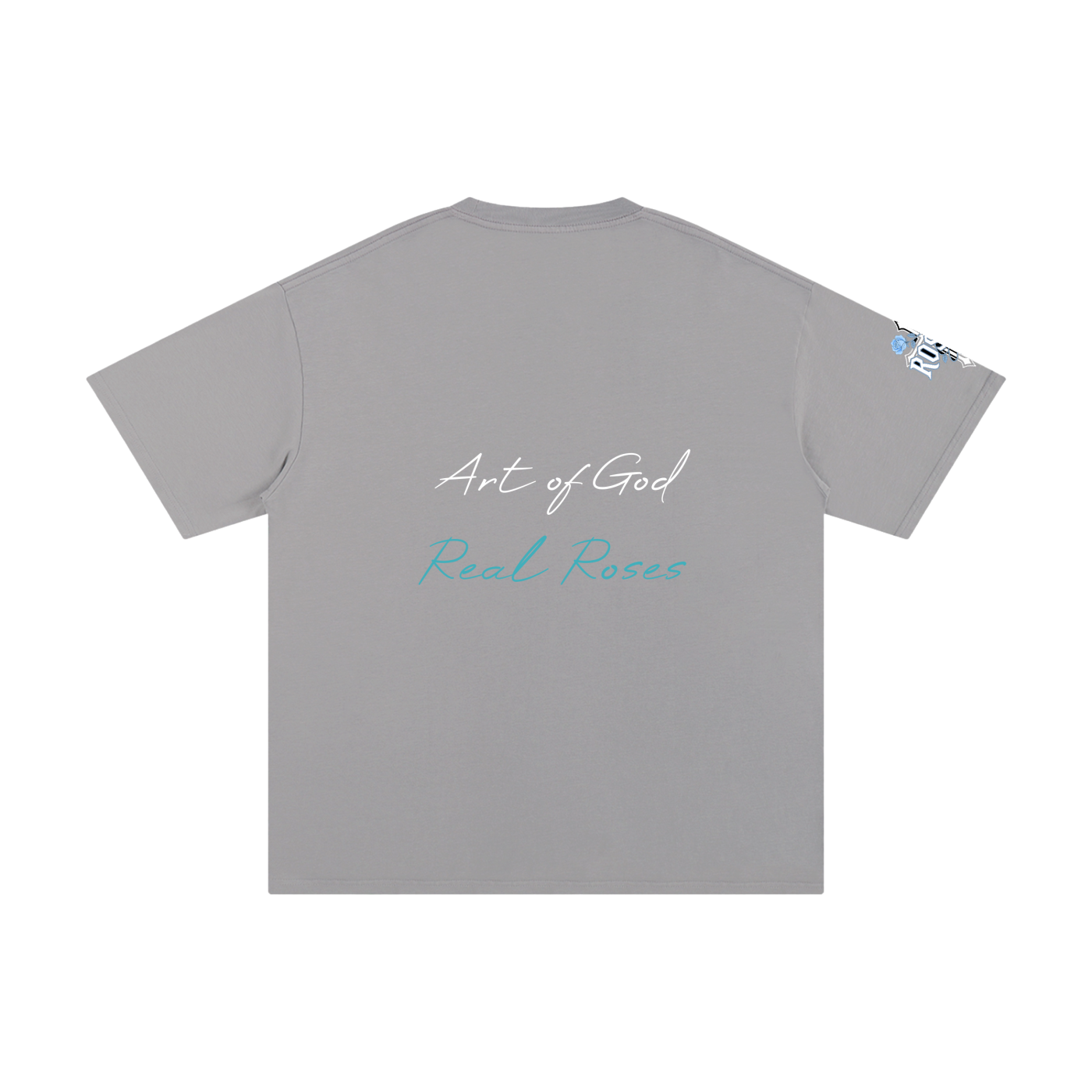 Unisex Pure Cotton T-Shirt "Art of God x Real Roses"