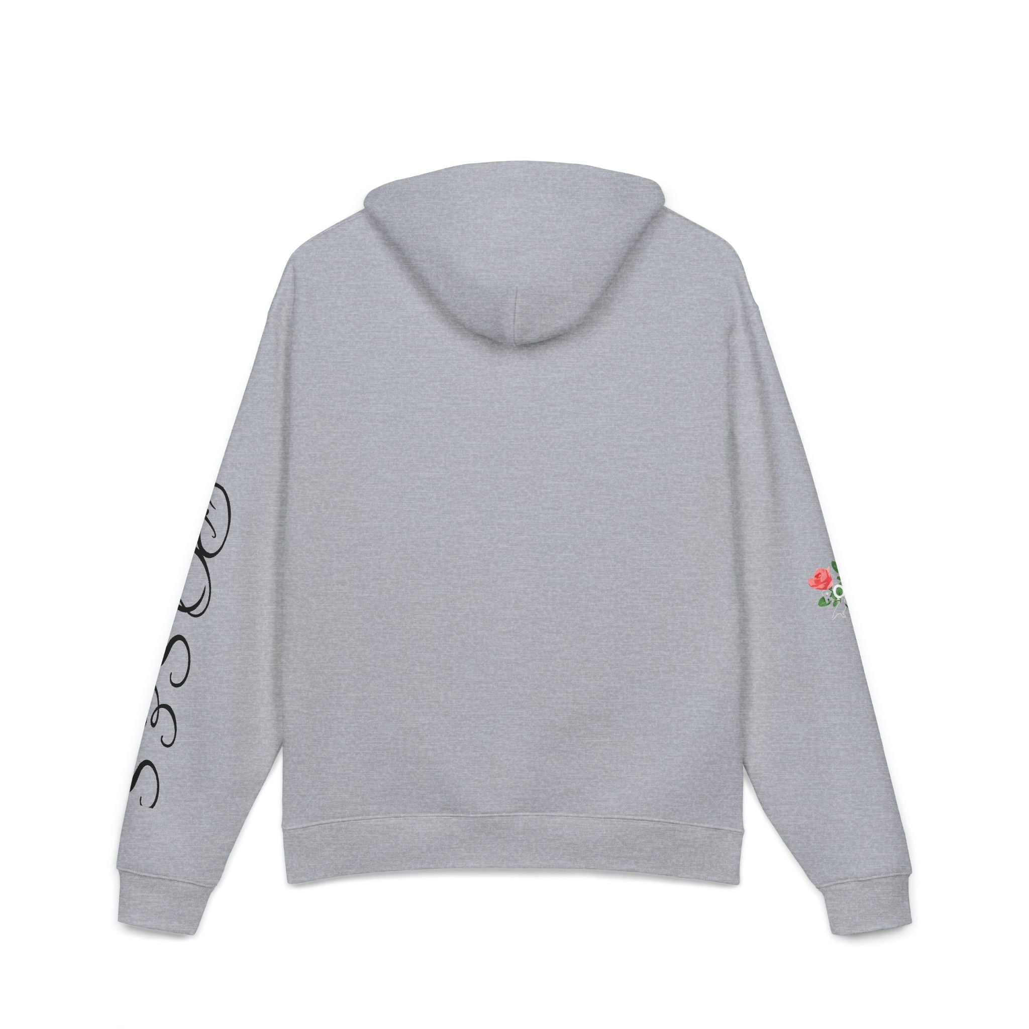 Floral "Real Roses 2028" Relaxed Hoodie – Lightweight Rose Print Pullover