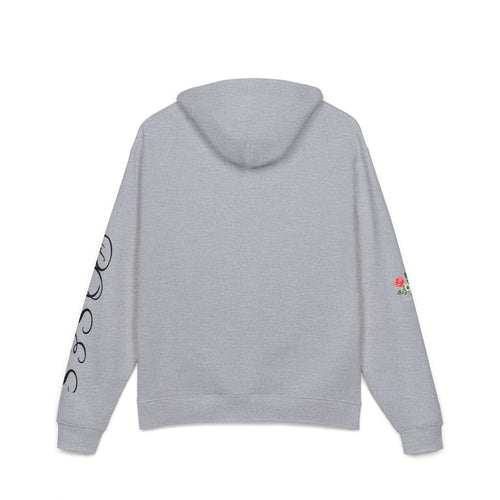 Floral "Real Roses 2028" Relaxed Hoodie – Lightweight Rose Print Pullover