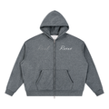 Unisex Sparkles Full Zip Boxy Hoodie "Art of God X Real Roses"