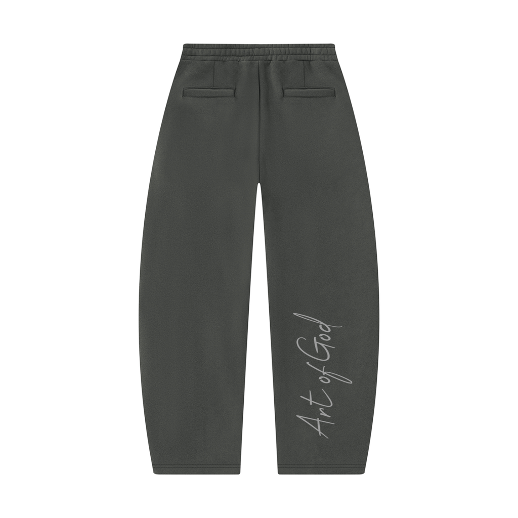 Unisex Barrel Leg Sweatpants " Stars x Real Roses x Art of God"