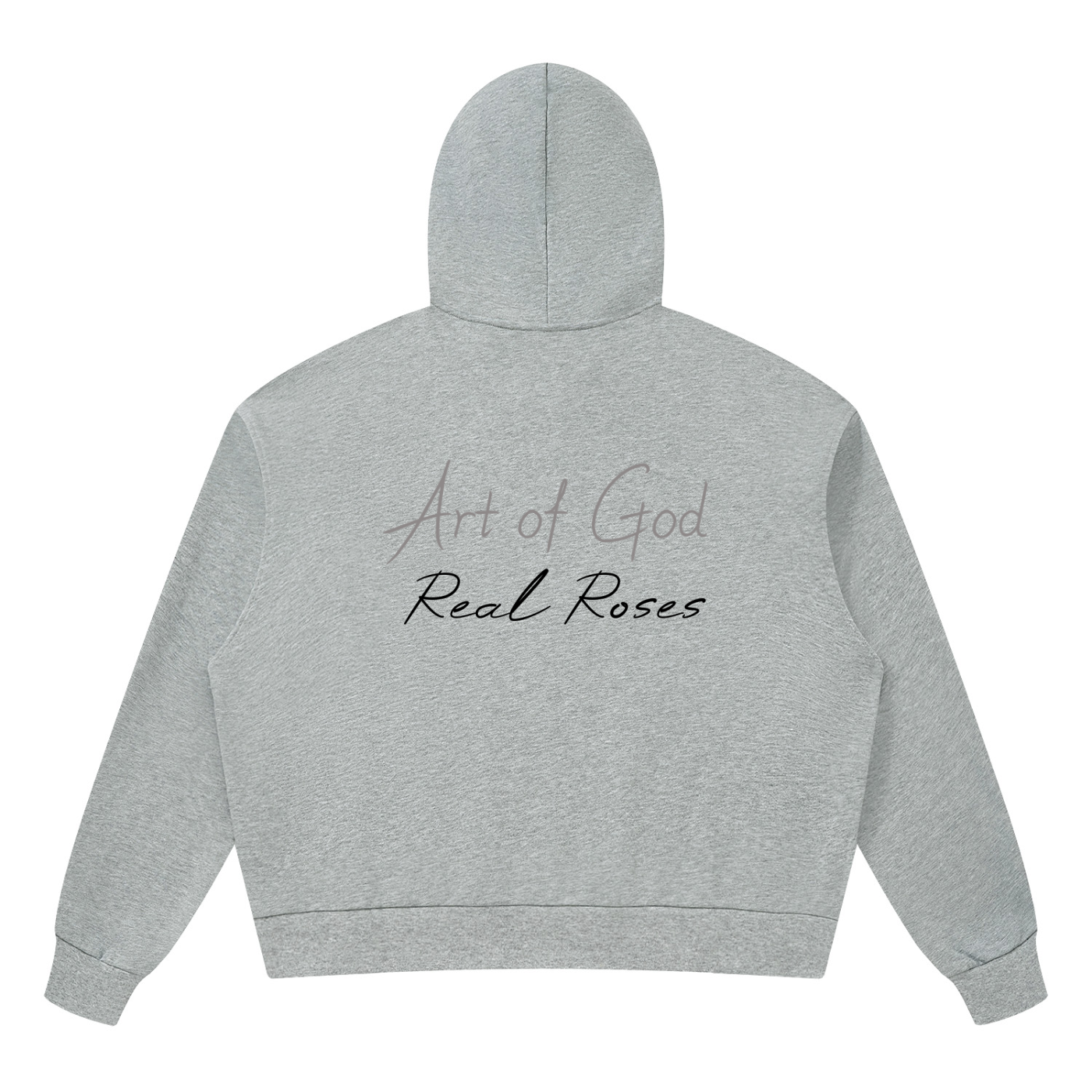 Unisex Drop Shoulder Hoodie "Art of God x Real Roses"