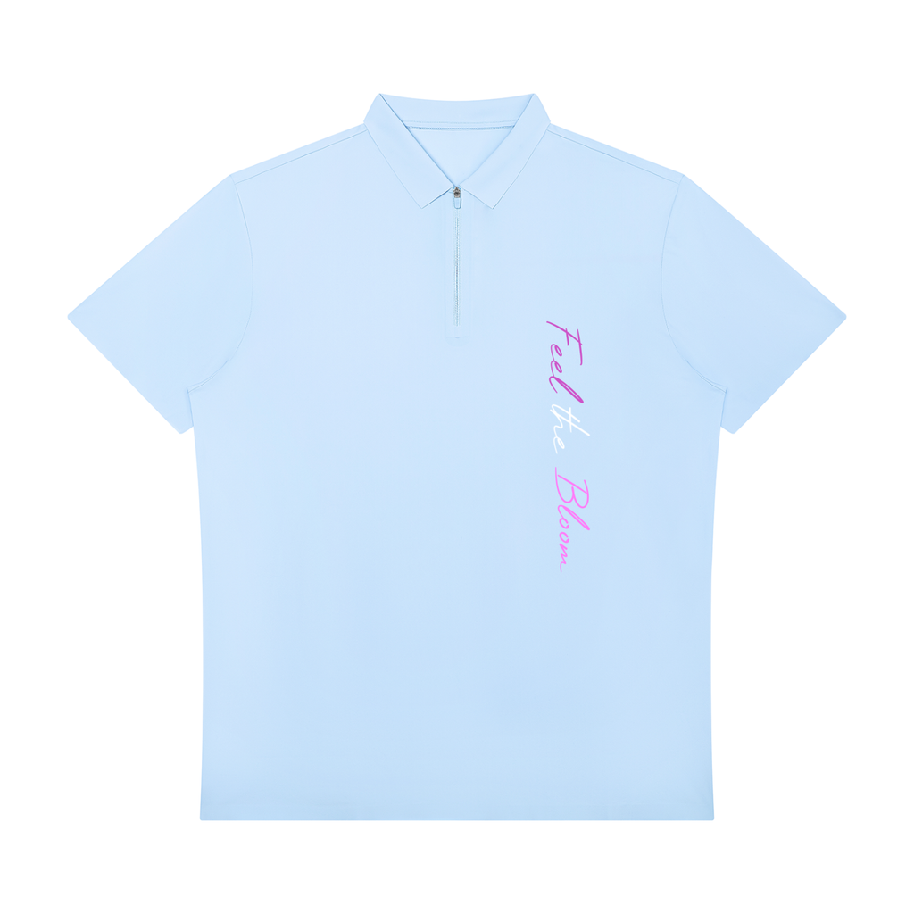 Men's Quarter-Zip Performance Polo Shirt
