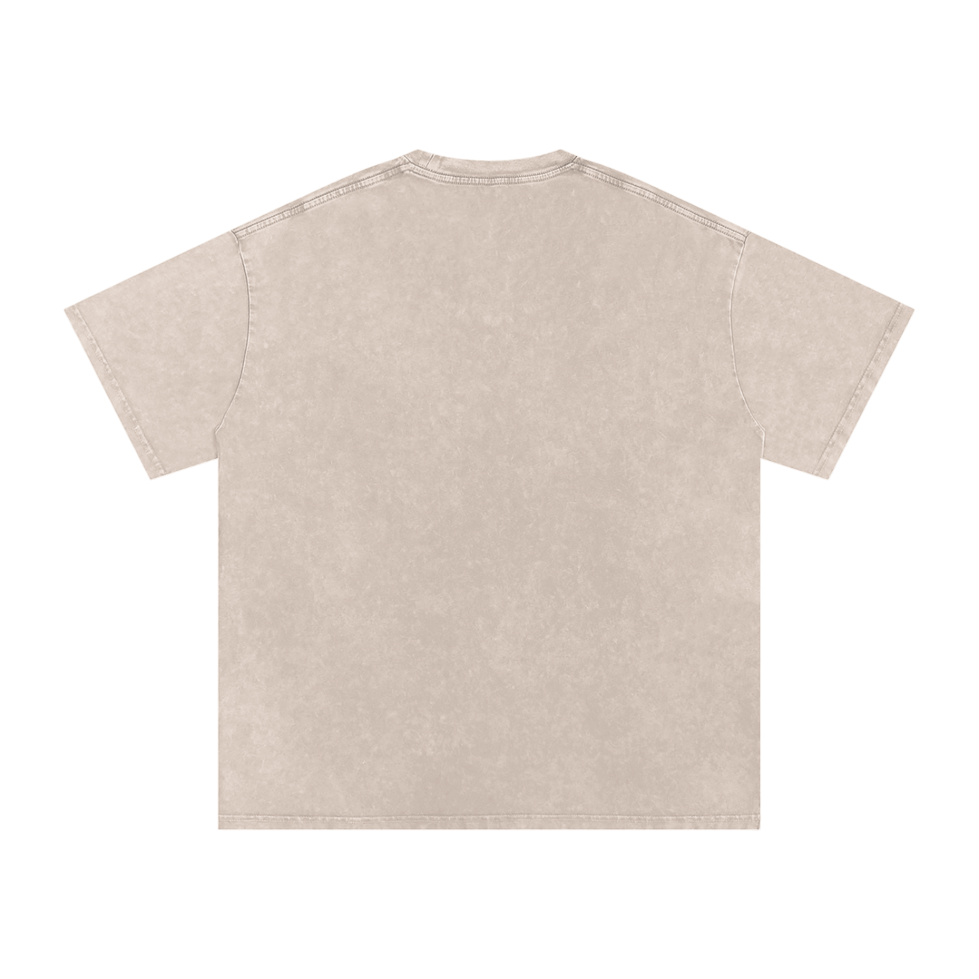 Snow Washed Oversized Cotton T-Shirt " KOBE x STAR"