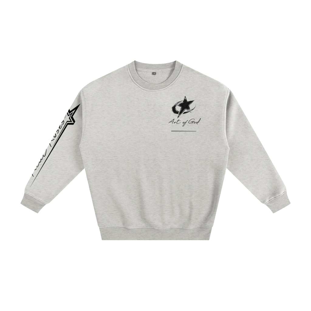Fleeced Sweatshirt "STARS x SWOOSH"
