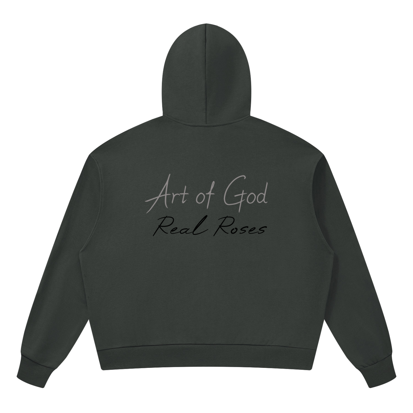 Unisex Drop Shoulder Hoodie "Art of God x Real Roses"
