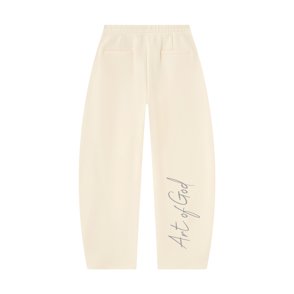 Unisex Barrel Leg Sweatpants " Stars x Real Roses x Art of God"