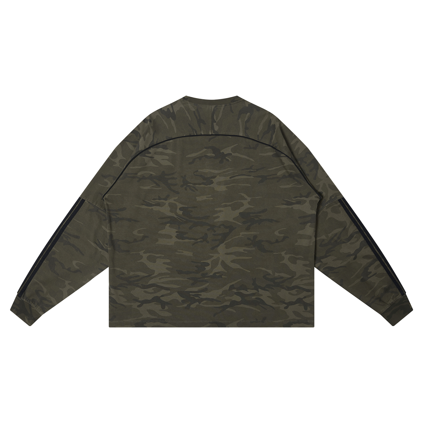 Unisex Camo Loose Long Sleeve T-Shirt "Art of God x STARS"